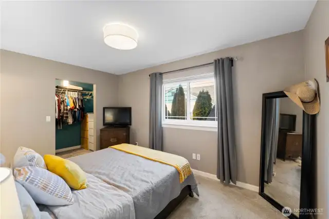 Primary bedroom on the main floor