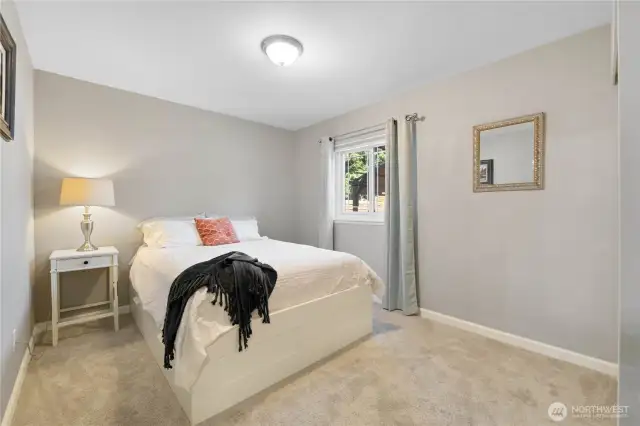 bedroom #2 on the main floor
