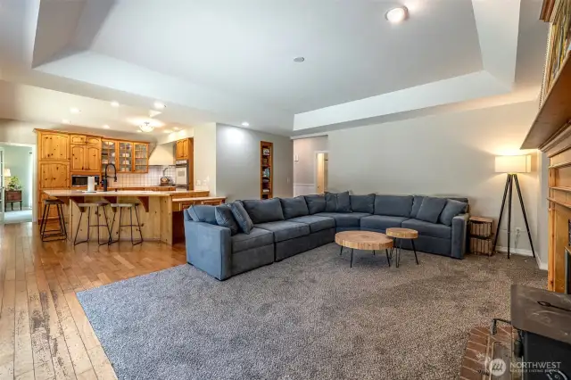 Family Room & Kitchen