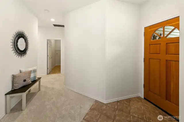 Formal entry.