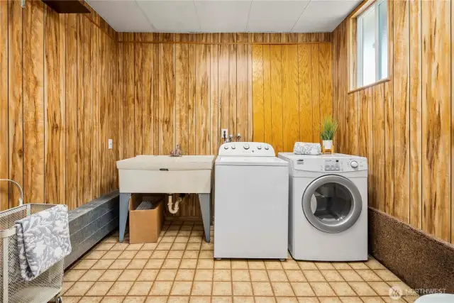 Large utility room.