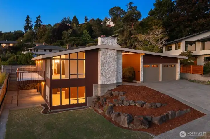 4224 SW Donovan was built in 1968 by a prolific Seattle based home and commercial builder as their own home.  They are the original owner and have loved this home for 57 years.  Built with 2" X 10" joists, there isn't a squeak in the floor anywhere.