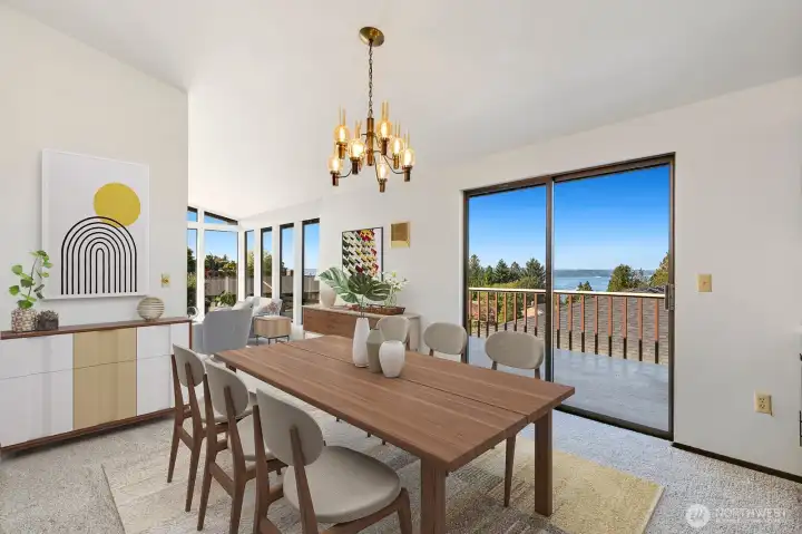 Virtual staging.