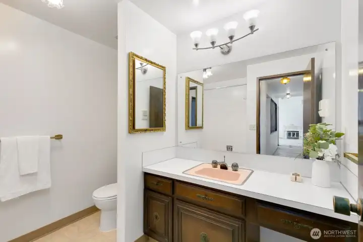 2nd bathroom on main level.