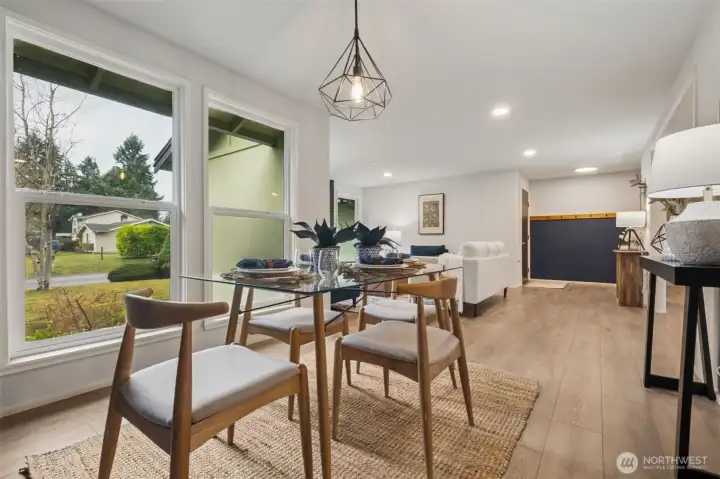 The entire home received new windows in 2020, a valuable upgrade that boosts insulation and reduces maintenance needs. Fresh, clean lines and improved light make a noticeable difference throughout the space.