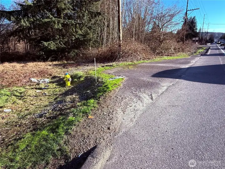 On Highway 9, facing South, driveway on the left