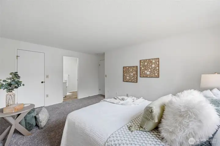 Home features brand new carpets throughout the home