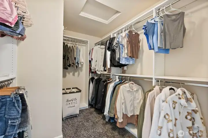 primary closet