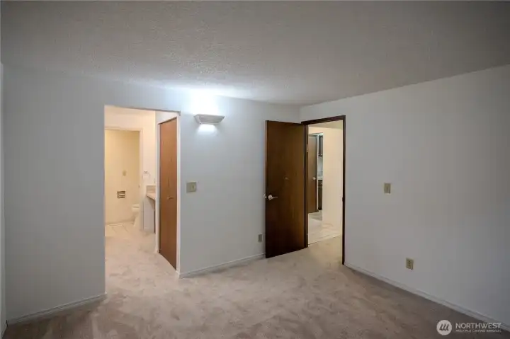 Primary bedroom with ensuite bath