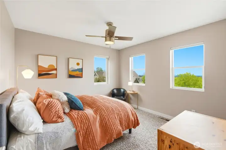 Bedroom 3 - Mountain views live here!