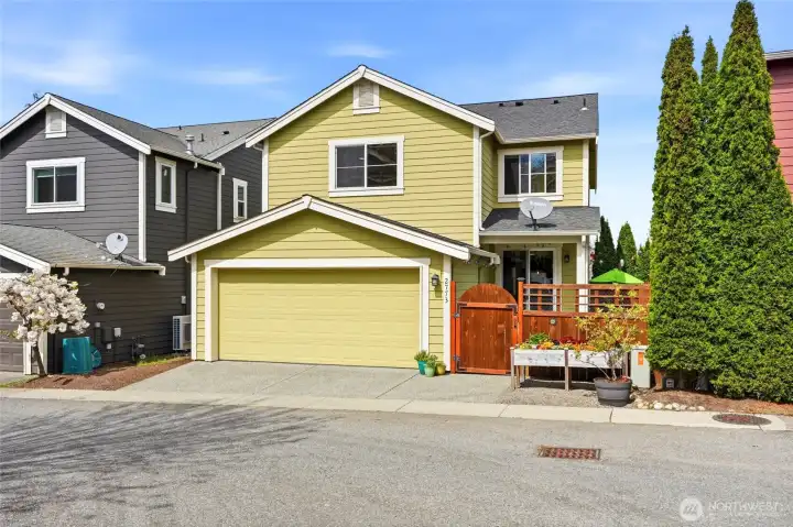 2 car garage parking