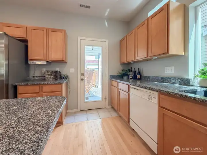 Kitchen Door to Patio