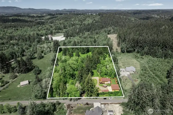 6.5 private acres!