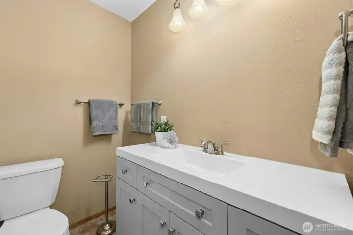 Lower Level pdated Full Bath