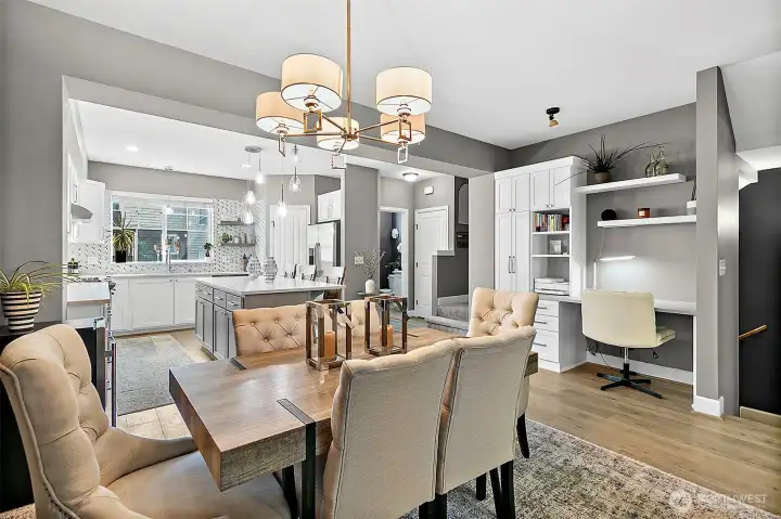 Designer finishes throughout