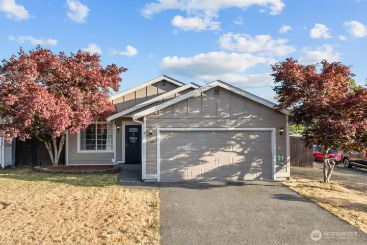 Spacious 2 car garage