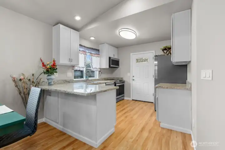 Breakfast bar seating