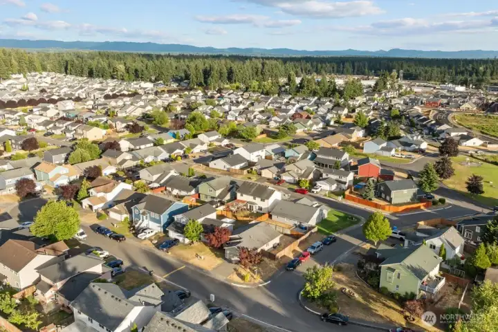 Hidden Village is a newer neighborhood built around 1990