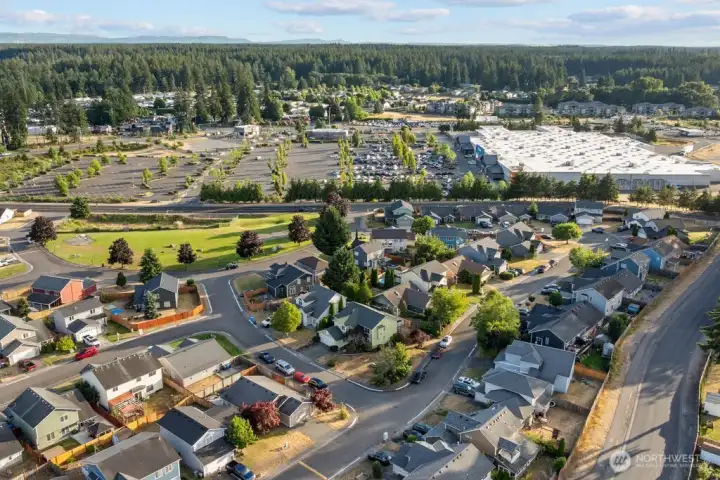 Home is only a couple blocks away from a supermarket