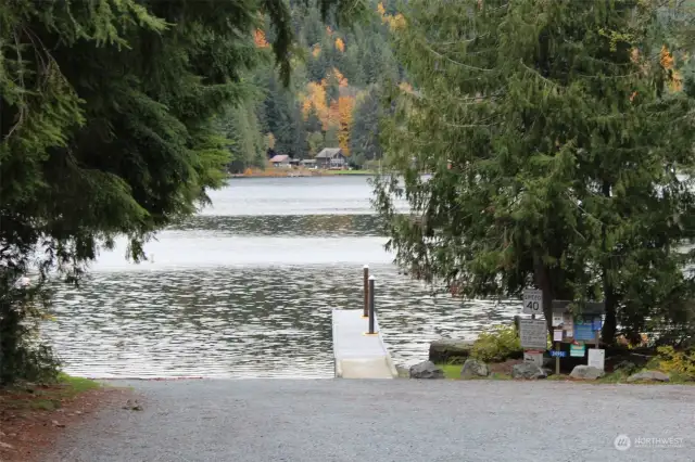 Boat Launch on South Shore