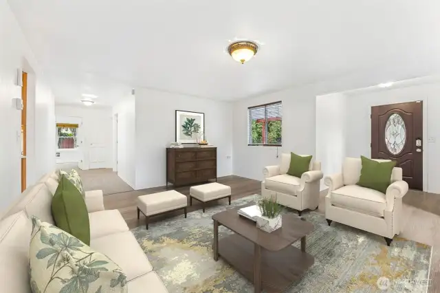 Living Room & Entry