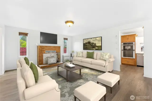 Living Room to Kitchen