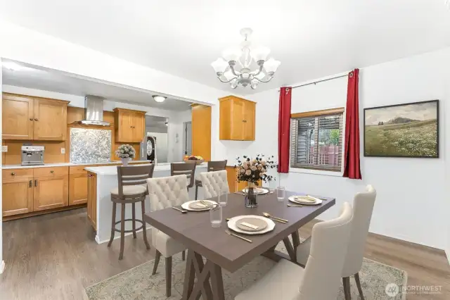 Dining Room to Kitchen