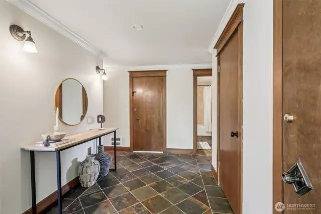 Large Foyer with Closet Storage