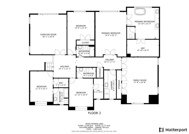 Upper Floor Plan