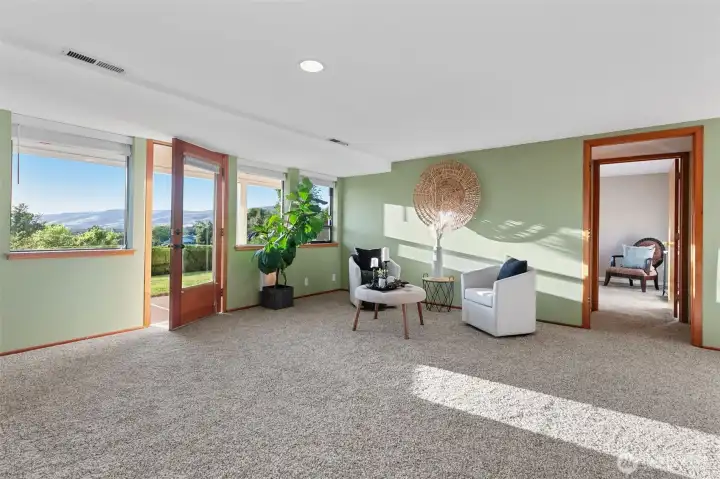 Lower Living Area