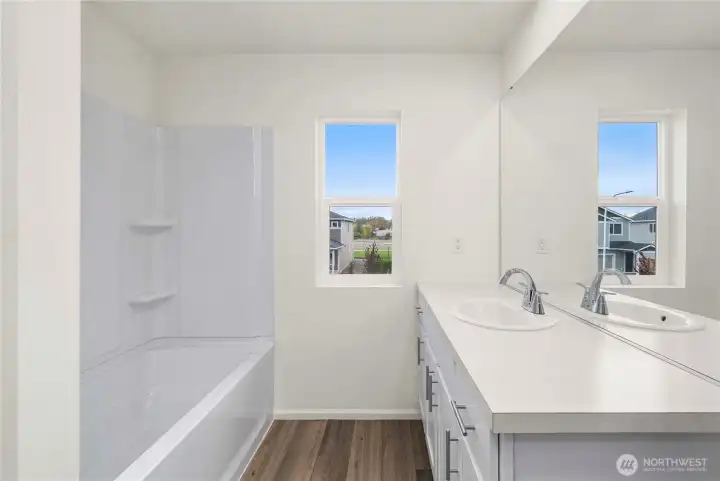 Disclaimer Secondary photos of same floor plan on different lot in different community: Photos are from another Viola, finishes, upgrades, and features may vary.