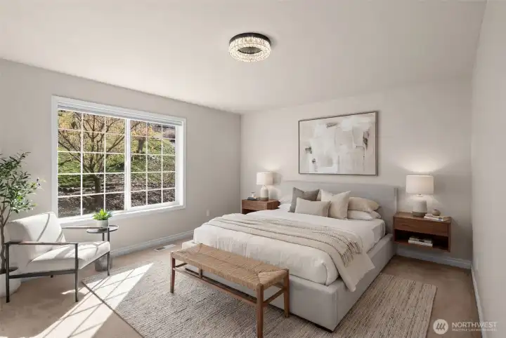 Staged Primary Suite