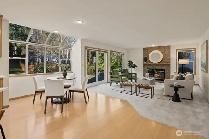 Open concept living - great for entertaining