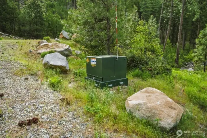 Power on the property.