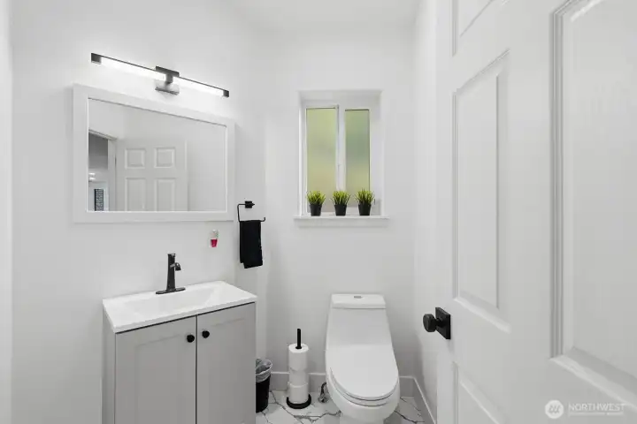 Main floor Half Bath