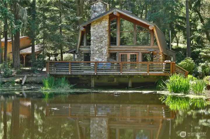 It's easy to beat the heat in the woodland paradise!.