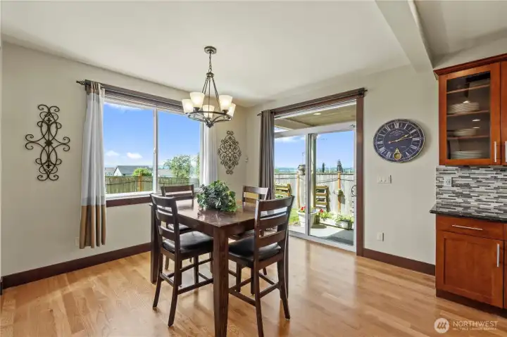 Walls of windows bring the outdoors in while showcasing incredible views beyond.