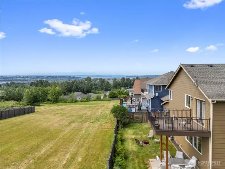 Plenty of room for pets, gardening, or simply enjoying the fresh air.