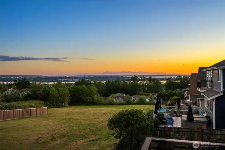 End every day with unforgettable sunsets and panoramic views that make this home one of a kind.