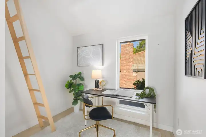 Office space, playroom, whatever you can imagine! Don't miss the loft area just up the ladder.