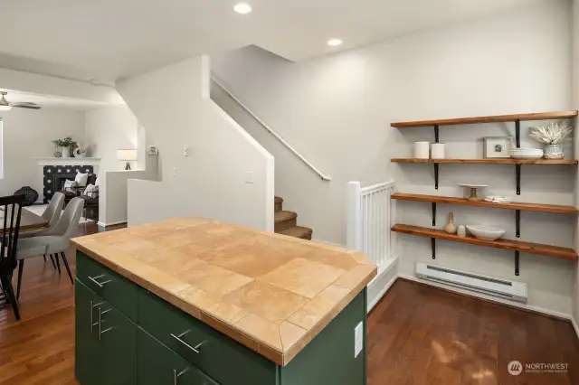 Perfect area for a pantry.