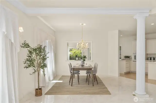 Formal dining room