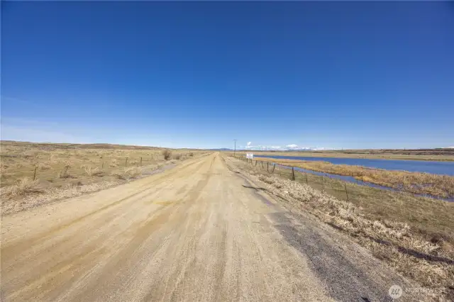 Excellent County Maintained Road