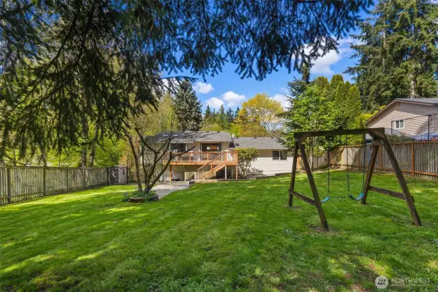 Huge Flat Yard for entertaining, May be ADU!