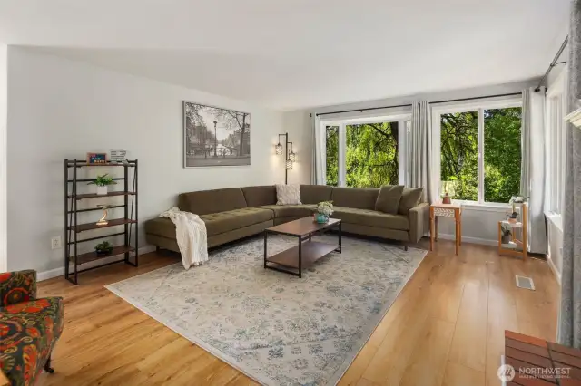 No carpet home, beautiful LPV Flooring.
