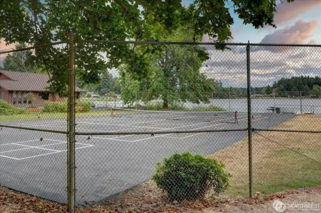 Tennis/Pickleball Area