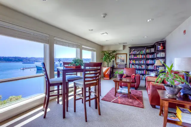 Quiet Library to enjoy a good book & the view!