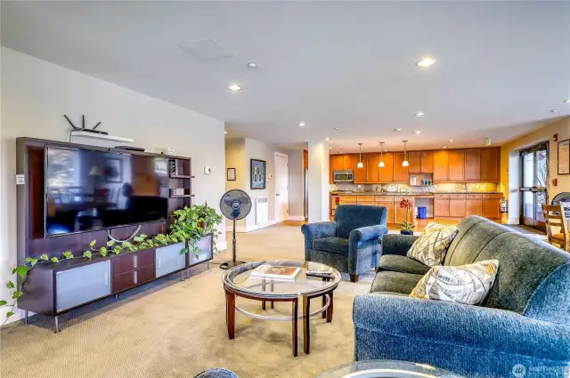 Lounge area, catch up with Neighbors, or watch a Baseball Game!