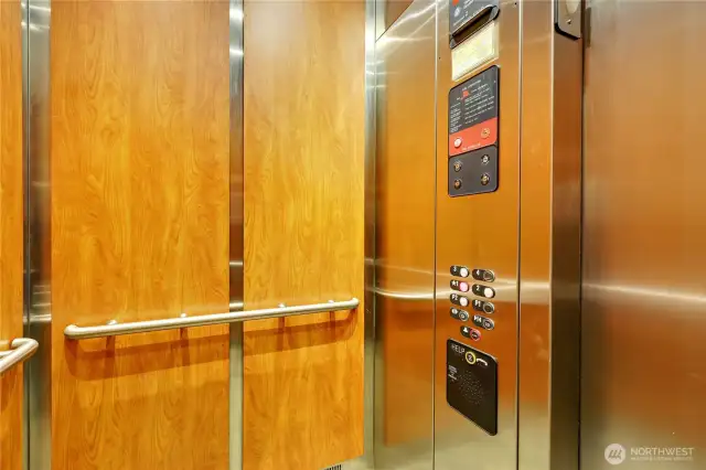 One of two Elevators