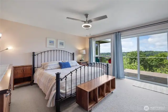 Primary bedroom on the main floor